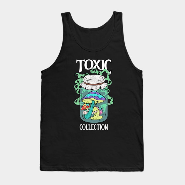 Toxic Collection Design Tank Top by ArtPace